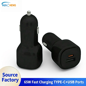 Cargador de Coche PD QC con Doble Puerto <span class=keywords><strong>USB</strong></span>, Carga Rápida, Alta Estabilidad, Multiprotocolo, <span class=keywords><strong>Adaptador</strong></span> para Encendedor de Cigarrillos - Product Image 1