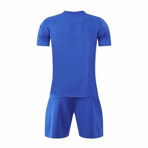 Camisetas de Fútbol al por Mayor, Talla Grande, Color Azul, Diseño Nuevo 2026, 100% Poliéster, Impresión por Transferencia de Calor, 220G - Product Image 1