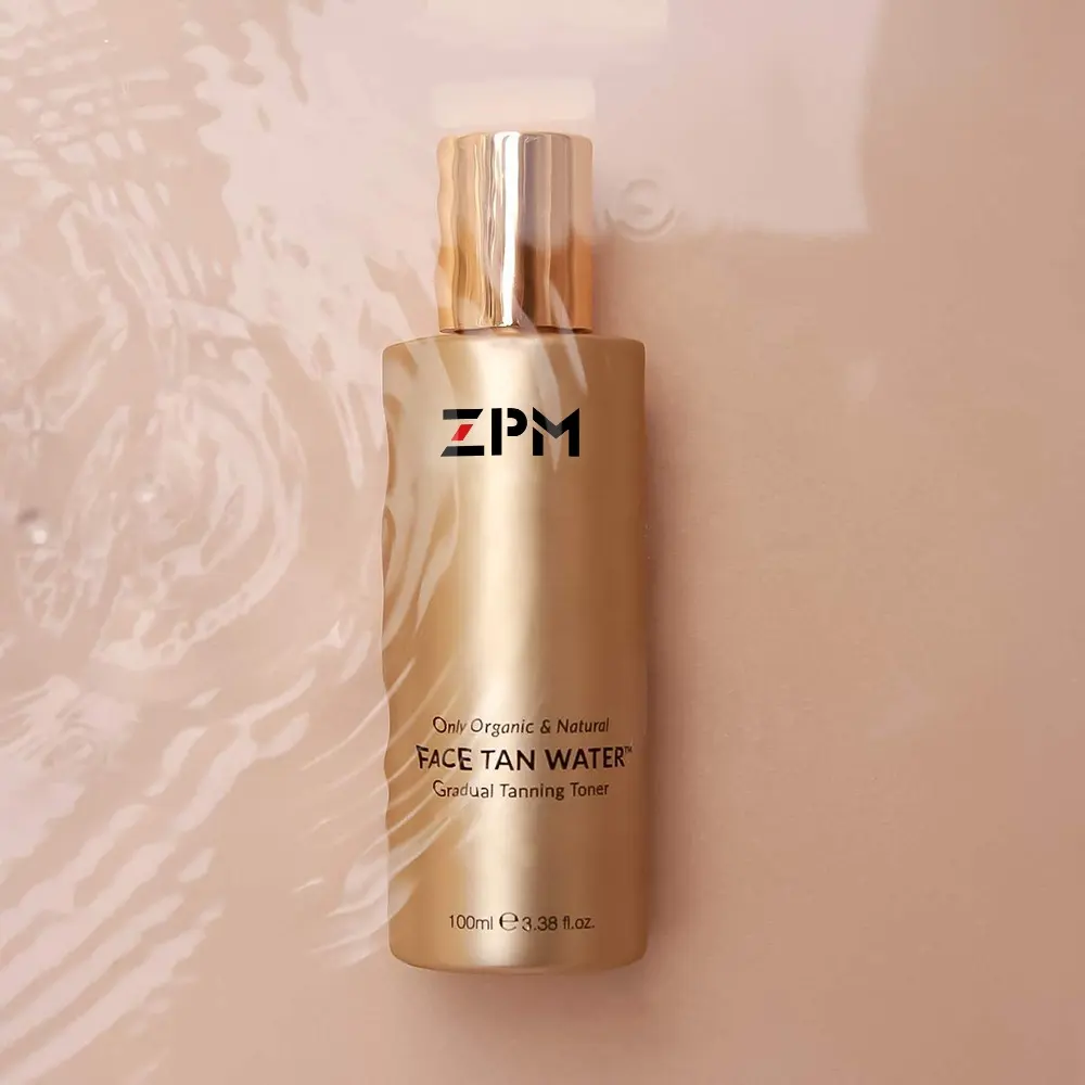 Self Tanning Manufacturer ZPM OEM/ODM Private Label Natural Organic Self Tanner Tanning Water For Face And Body