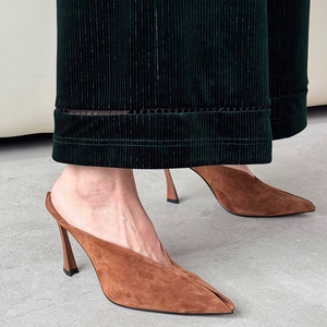 Scarpe Eleganti per Banchetti e Ufficio con Tacco Alto e Punta Affusolata, Tendenza Moda Estiva e Autunnale - Product Image 3