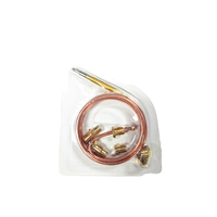 Termokopel Tembaga Elektrik 900mm 30MV Universal Kemasan Blister - Sensor Suhu Adaptor 5 Mur Propana Gas Alam Pilot