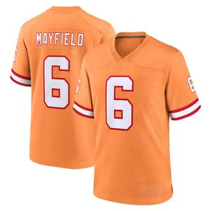 Jersey Sepak Bola Amerika Tampa Bay Buccaneer Grosir Murah # 6 Mayfield # 13 MikeEvans # 2 Jersey Sepak Bola Emeka Egbuka - Product Image 2