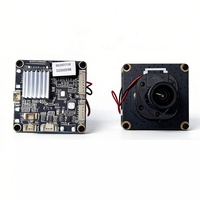 Modul Kamera IP 2.8mm Lensa Tetap 8MP 20fps STARVIS 2 Chipset IMX415+SSC338Q SDK API Kamera CCTV Cahaya Hitam