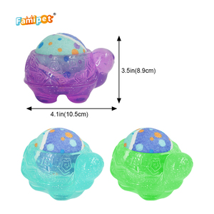 Famipet Fabricant Grossiste Nouveau Jouet pour Chien 2 en 1 en TPR, Design Tortue de Tennis, Durable et Indestructible, Jouet à Mâcher pour Chiens - Product Image 2