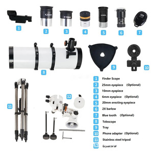 Telescopio Astronómico Feirsh de 130 mm de Apertura, Equipo Profesional para la Observación de Estrellas - Product Image 3