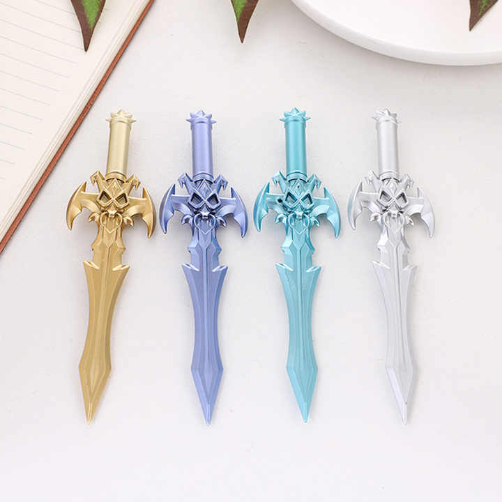 Creative Neutral Anime Large Sword Weapon Design Student Pen Personalized Office Stationery