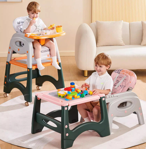 Chaise haute pour bébé amovible, pour manger, se déplacer, apprendre à s'asseoir - Product Image 1