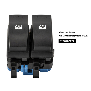 Marca Xd 100013037 Elect. Botón del interruptor <span class=keywords><strong>elevalunas</strong></span> delantero para <span class=keywords><strong>Renault</strong></span> <span class=keywords><strong>Megane</strong></span> II <span class=keywords><strong>2</strong></span> Scenic II Grand Scenic II 2002-2009 - Product Image 2