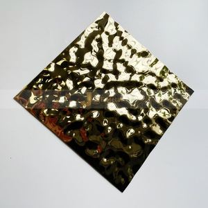 Decorative Stainless Steel Plate 201/304/316 Water Ripple Effect Ceiling/Wall <b>Panel</b> Bending Cutting Welding ASTM Standard Custom - Product Image 5