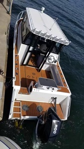Yacht de Sport Rapide de Luxe en Aluminium de 25 Pieds avec Cabine, Bateau de Pêche en Aluminium à Coque en V Profond, Croiseur de Mer avec Cabine à Vendre avec Moteur - Product Image 6