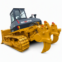 Bulldozer d'occasion durable SHANTUI SD22 pour le défrichement intensif et la préparation des terrains dans les projets de construction