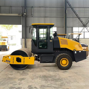 مدحلة طرق اهتزازية أحادية الأسطوانة بوزن 6 أطنان لضغط الأسفلت والتربة - Product Image 3