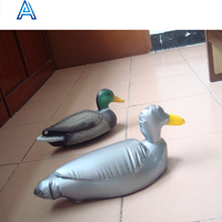 OEM personnaliser conception forme impression PVC gonflable canard affectueux poussin poulet oie modèle jouet piscine flotteur