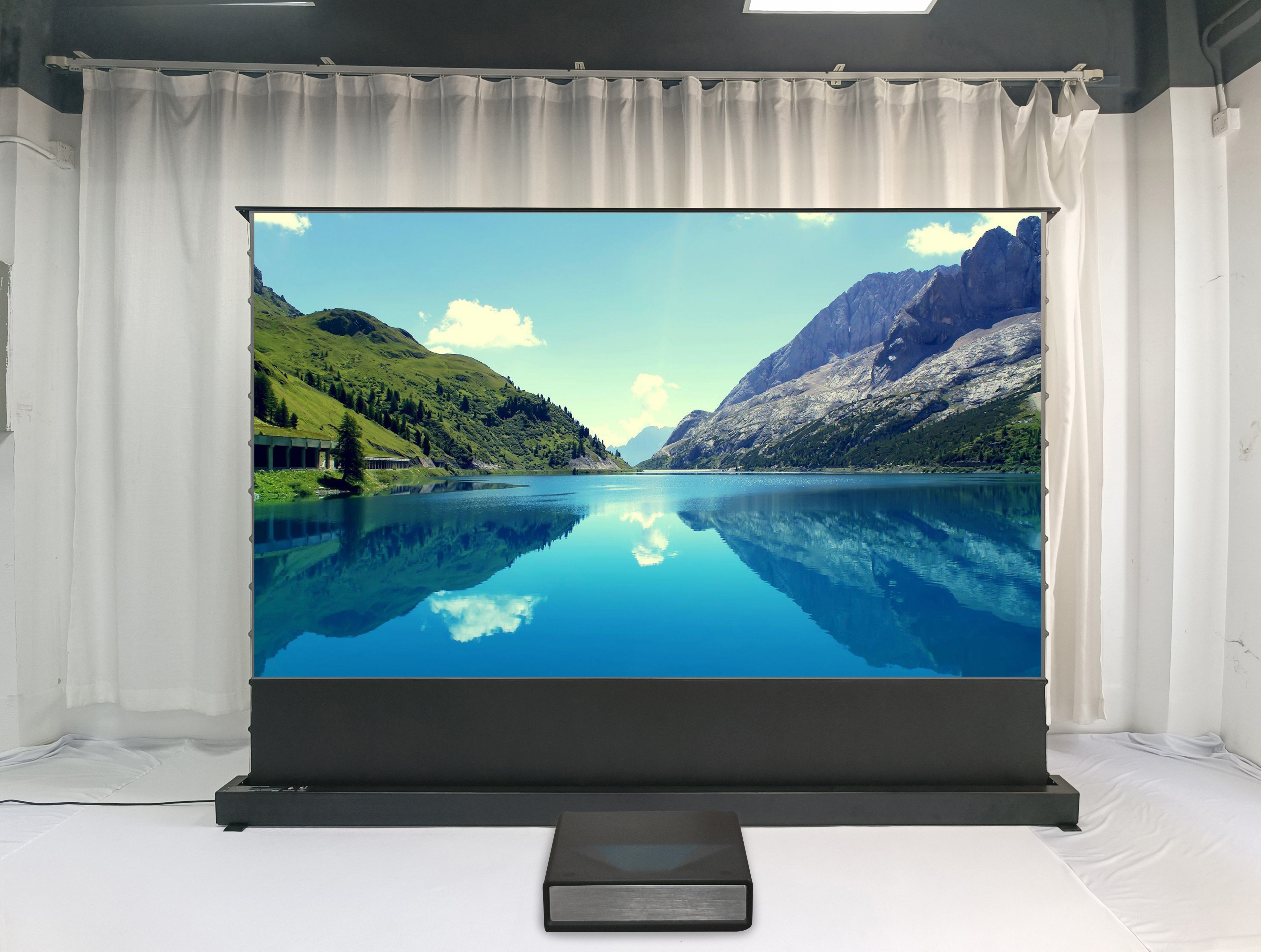 Xiaomi Wemax4K超短焦点レーザープロジェクター用100インチ電動フロア