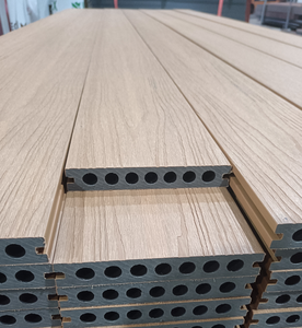 Nhanh chóng cài đặt mịn ngoài trời WPC decking Board Gỗ nhựa composite Terrace 3D nổi decking tầng - Product Image 2