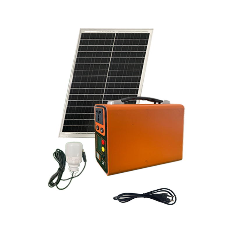 WERSSION 300W Mini Solar Power Generator with Pure Sine Wave Inverter 220VAC Output Lithium Ion Battery for Camping · image 1