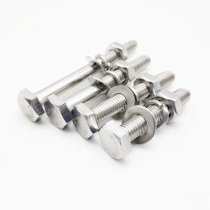 Tornillos y Tuercas Hexagonales de Acero Inoxidable Galvanizado de Grado 10.9 con Rosca Completa 316 - Product Image 6