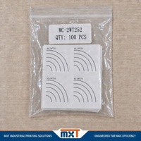 Étiquette à puce RFID compatible MC-2BK124 pour imprimante jet d'encre Domino AX150i AX350i AX550i CIJ, solvant de mastication