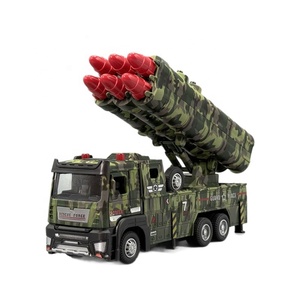 Modelo de Coche de Simulación de Aleación de Misiles Antiaéreos de Metal 1:<span class=keywords><strong>32</strong></span>, Coche de Juguete, Coche de Misiles - Product Image 1