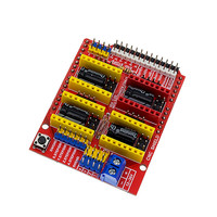 Nouveau bouclier V4 bouclier V3 Machine à graver/imprimante 3D/A4988 carte d'extension de pilote pour Kit de bricolage arduino