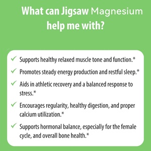 Complément d'extraits de magnésium personnalisé pour favoriser le sommeil, la santé musculaire et cardiaque avec vitamine magnésium, 240 comprimés - Product Image 5