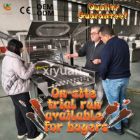 Machine à enrober le chocolat en acier inoxydable 304, résistante à la corrosion, facile à démonter, nettoyage simple par rinçage