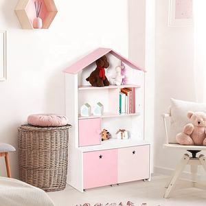 Estantería moderna <span class=keywords><strong>de</strong></span> <span class=keywords><strong>madera</strong></span> rosa <span class=keywords><strong>para</strong></span> niños, arcón <span class=keywords><strong>con</strong></span> <span class=keywords><strong>ruedas</strong></span> <span class=keywords><strong>para</strong></span> la escuela o la sala <span class=keywords><strong>de</strong></span> estar, organizador <span class=keywords><strong>de</strong></span> <span class=keywords><strong>juguetes</strong></span> <span class=keywords><strong>para</strong></span> bebés, armario <span class=keywords><strong>de</strong></span> almacenamiento - Product Image 3