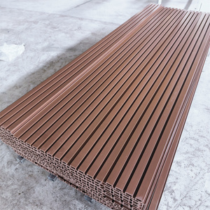 แผ่นผนังลายร่อง WPC PVC แผ่นผนังพลาสติกคอมโพสิต ประเภทผลิตภัณฑ์สำหรับฝ้าเพดานและพื้นระเบียง - Product Image 6