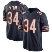 Camisetas de Fútbol Americano al por Mayor con Bordado de los Chicago Bears, Caleb Williams 84, Colston Loveland 34, Walter Payton