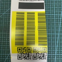 Kertas Thermal Direct Roll Die-cutting 130-150g/m2 Bebas BPA dengan Perforasi untuk Tanpa Sobek/Pemotongan Setelah Pencetakan