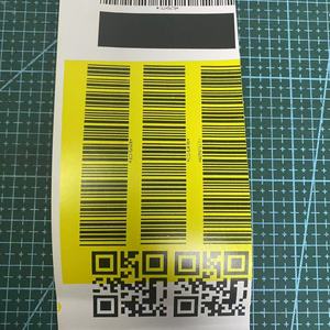 Rouleau de papier thermique direct imprimé découpé, 130-150g/m², sans BPA, avec perforation pour impression post-imprimante sans déchirure/découpe - Product Image 4