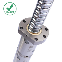 Tornillo de Bolas GS SFK00801 1000mm C7 |   Reemplazo 1:1 de TBI |   Hilo Roscado Fresado de Acero para Rodamientos |   Caja de Cambios de Motor de Movimiento Lineal de Alta Precisión