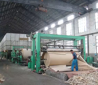 Equipo Heshun para Reciclaje de Cartón y Papel, Línea de Producción de Máquina para Fabricar Papel Kraft Corrugado de 2880 mm, Producción de 30~50 Toneladas