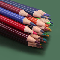 Ensemble de 72 crayons de couleur de qualité supérieure, ensemble de crayons de couleur à l'huile pour dessin naturel en bois, fournitures scolaires et de bureau