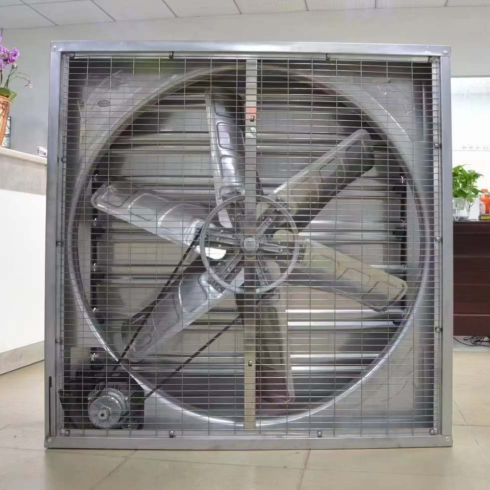 Extractor De Aire Para Invernadero Wall Mount Smoke Heat Extractor Ventilation Fan Industrial Poultry Greenhouse Exhaust Fan