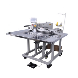 Machine à coudre HUAMEI 60*40 à motif, pour gilet pare-balles imperméable, programmable, configuration à aiguille simple et plate, moteur central - Product Image 3