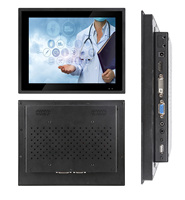 Livraison rapide, écran tactile LCD industriel extérieur haute luminosité, lisible en plein soleil, étanche IP65, 10,4'', 12,1'', 15'', 1000 nits