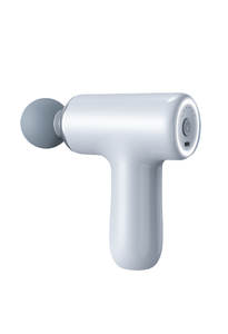 Pistola de masaje muscular ajustable <span class=keywords><strong>2025</strong></span>, masajeador de cuerpo y cabeza portátil blanco Beige con función de vibración - Product Image 2