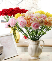 Vente en gros de tiges de fleurs artificielles de 50 cm pour centre de table, mariage, fête, remise de diplôme, décorations pour Halloween