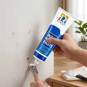 XIRUI <span class=keywords><strong>Pasta</strong></span> Riparatrice Acrilica e Stucco per Pareti, Impermeabile e Resistente alla Muffa, 250g per Riparazioni Interne - Product Image 2