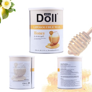 Cera Depilatoria Morbida al Miele Liposolubile 800g in Barattolo per Depilazione <span class=keywords><strong>Brasiliana</strong></span> e Rimozione Peli Corporei - Product Image 3