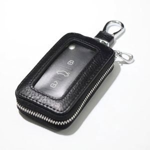 Estuche para Llaves de Cuero Genuino Multifuncional de Gran Capacidad para Hombre, Protector de Llaves de Coche Universal Hecho a Mano con Cierre - Product Image 3