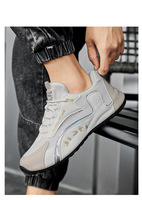 Chaussures de course pour hommes, dessus en mesh, semelle intermédiaire en PU, semelle extérieure en PVC, toutes saisons