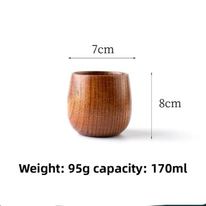 Taza <span class=keywords><strong>de</strong></span> té <span class=keywords><strong>de</strong></span> madera <span class=keywords><strong>de</strong></span> azufaifo clásica <span class=keywords><strong>de</strong></span> laca <span class=keywords><strong>antigua</strong></span> al por mayor, taza <span class=keywords><strong>de</strong></span> vientre <span class=keywords><strong>de</strong></span> madera Natural Europea creativa para restaurante, uso doméstico para leche - Product Image 5