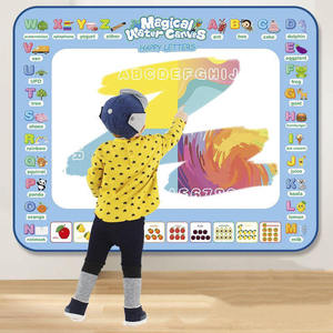 Grand tapis magique <span class=keywords><strong>à</strong></span> eau pour enfants, réutilisable, sans désordre, pour <span class=keywords><strong>dessin</strong></span>, coloriage, peinture, toile, jouet artistique pour le sol - Product Image 4