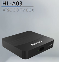 Hengli ATSC 3.0 NextGen TV 4K TV BOX, boîte TV Android 11 haute performance, Amlogic S905Y4, lecteur multimédia intelligent HD, décodeur