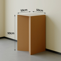 Support de table en forme de X I407 pour décoration de vitrine, paysage et décoration intérieure
