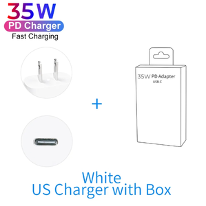 Anh cắm 35W <span class=keywords><strong>USB</strong></span> C Power <span class=keywords><strong>Adapter</strong></span> PD Sạc nhanh chóng sạc nhanh tường sạc điện thoại di động cho iPhone iPad sạc không dây - Product Image 4