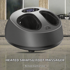 Masseur de pieds électrique WayOne avec rouleaux chauffants, télécommande sans fil et airbag pour la circulation sanguine et la relaxation - Product Image 2