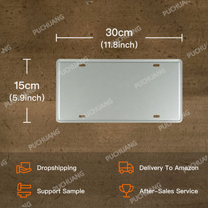 Papan Logam Plat Nomor Mobil Route 66 Amerika, Hiasan Dinding, Papan Cetak Timah, Dekorasi Garasi dan Ruang Pria - Product Image 2
